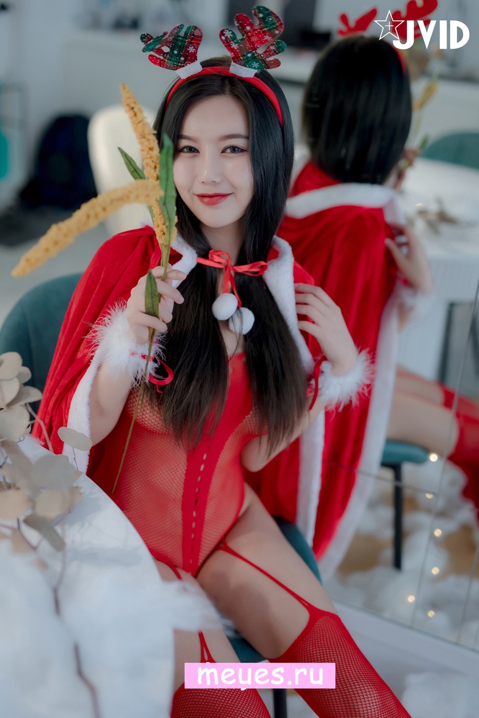 JVID国模私拍 木木森 极品御姐美胸又白又大 圣诞妹妹香艳气息浓郁