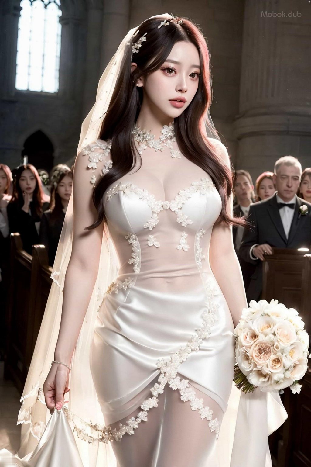 AI智能写真艺术画册|唯美婚礼现场纪实大片|高质感婚纱摄影与人像生成作品集