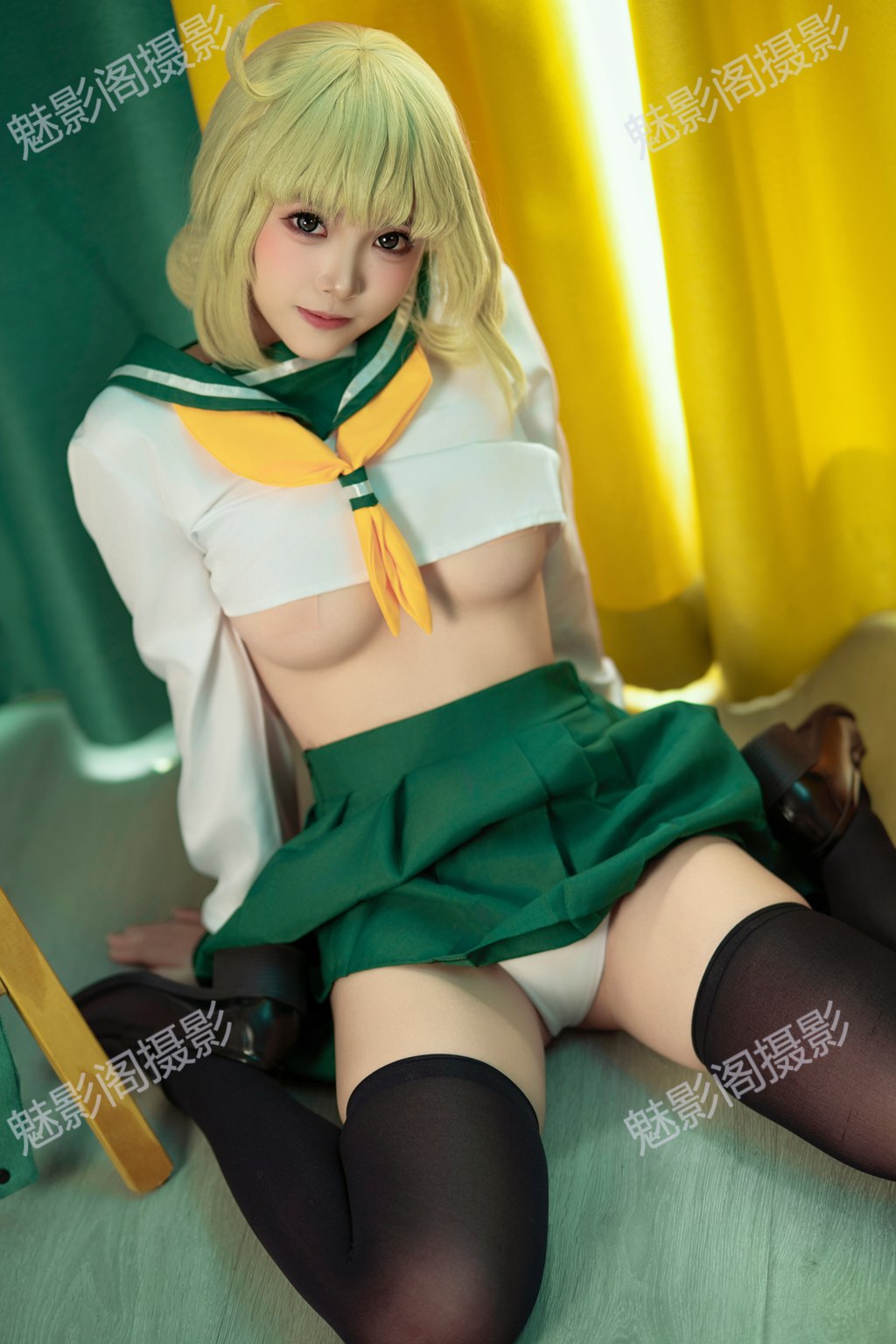嫩模 Bangni 邦尼阿良河基维 Cosplay 写真:还原度拉满的角色魅力视觉盛宴