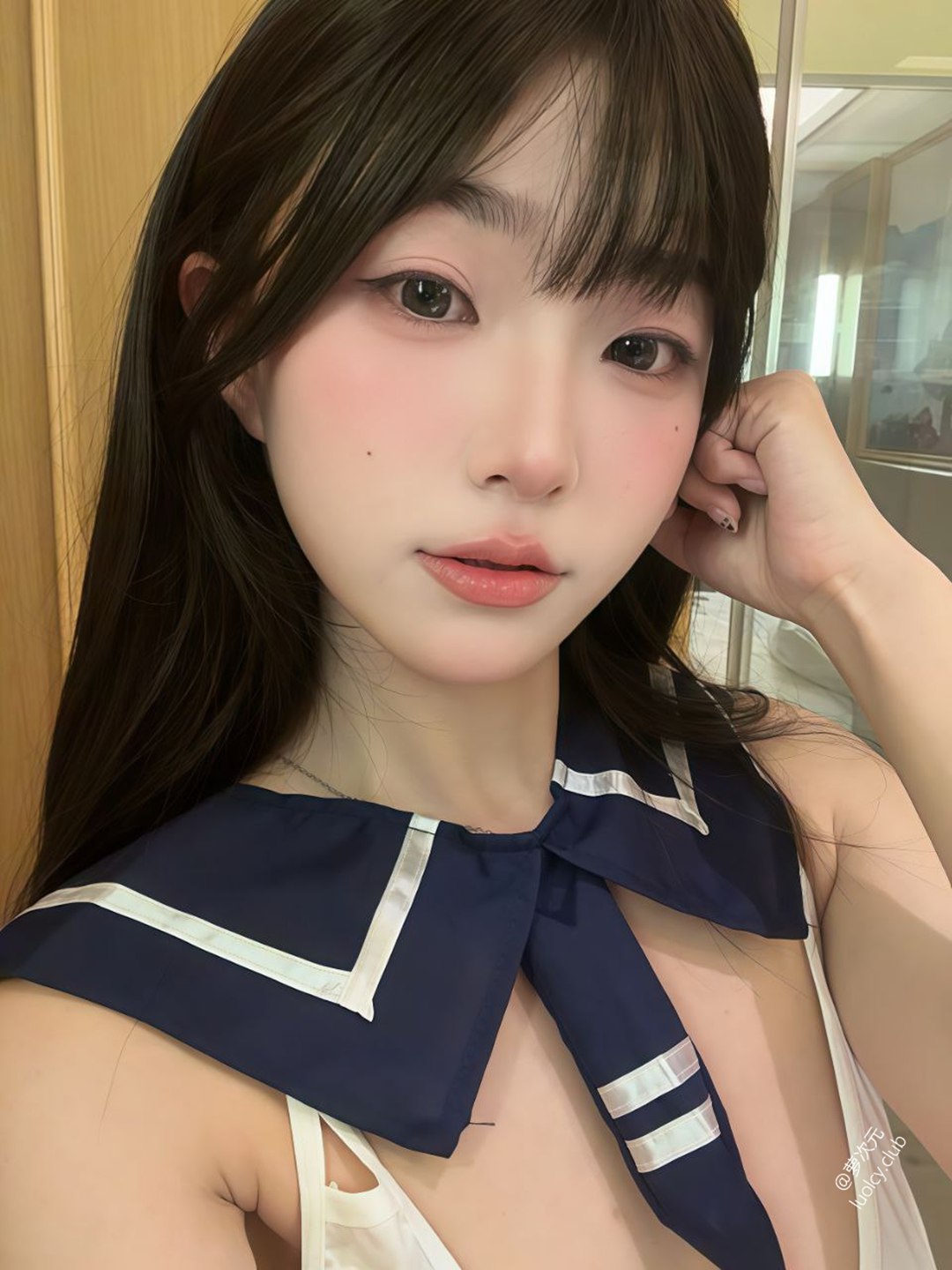 清纯气质少女米妮mini高清私房写真合集｜自然光室内氛围感大片｜甜美系颜值与温柔氛围完美融合
