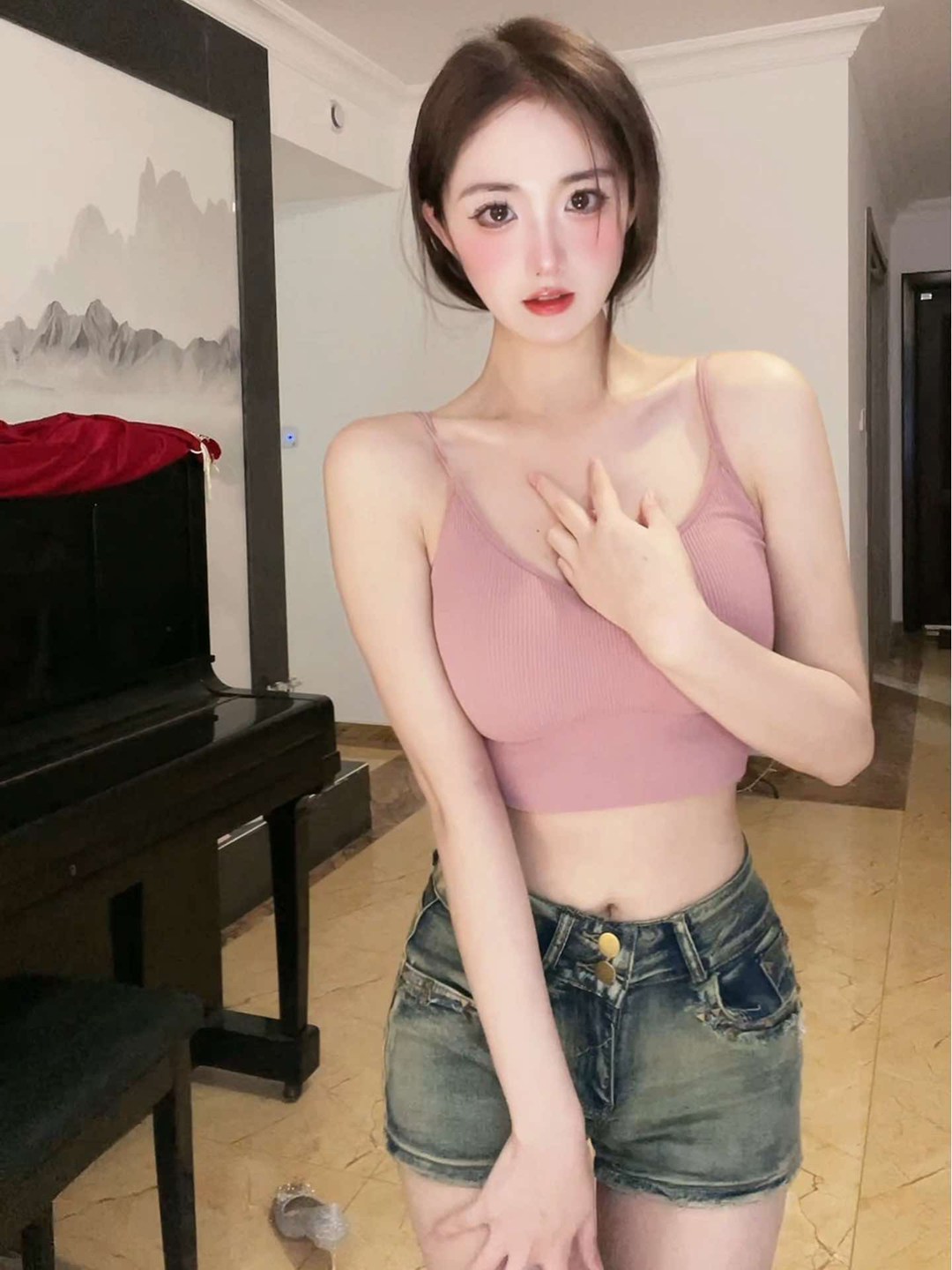 抖音御三家三位顶级颜值网红露脸私密视频流出合集